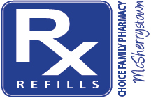 RX refills, prescription refills online, by phone